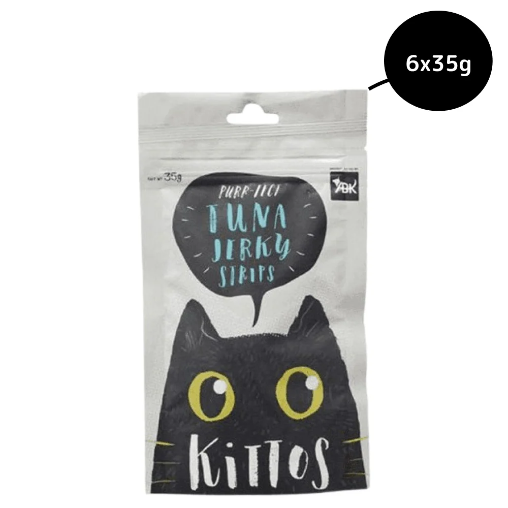 Kittos Purr Fect Tuna Jerky Strips Cat Treats - Image 6
