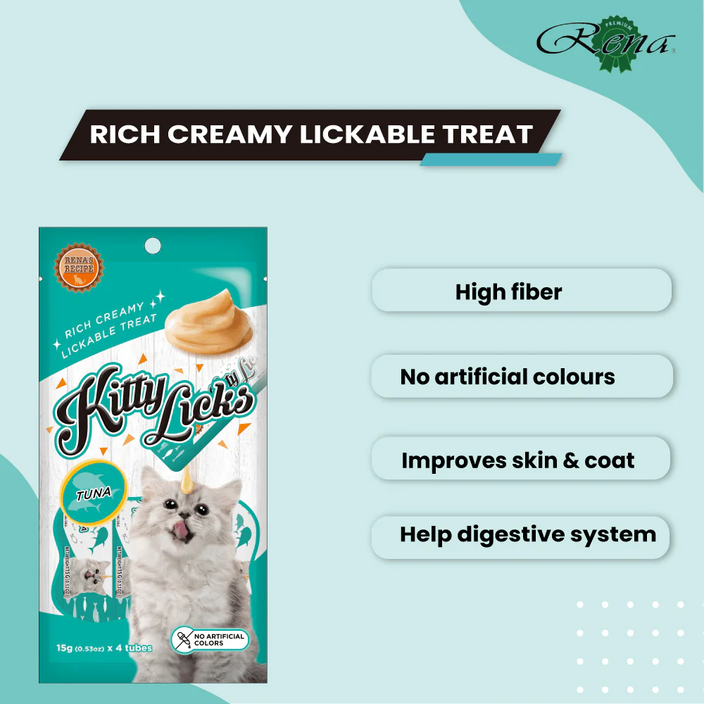 Kitty Licks Chicken Flavour and Tuna Cat Treats Combo - Image 13