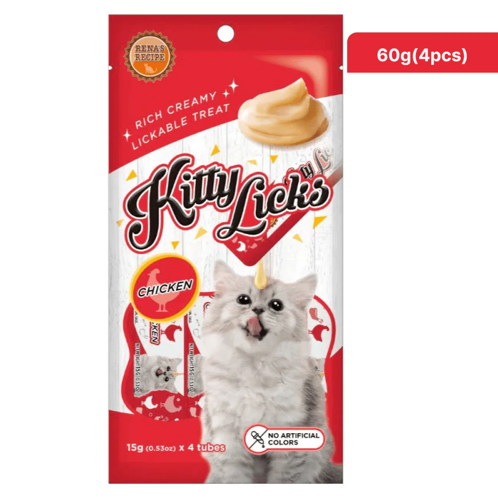 Kitty Licks Chicken Tuna and Chicken Flavour Cat Treats Combo - Image 13