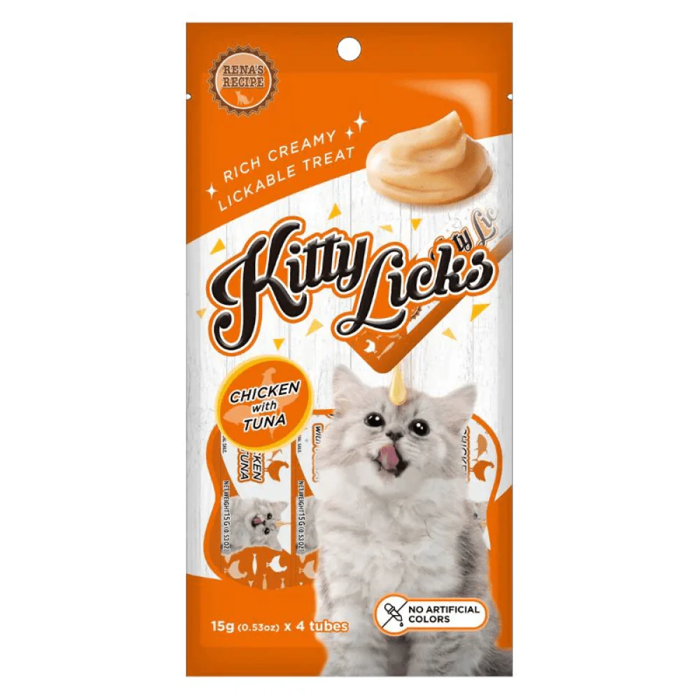 Kitty Licks Chicken Tuna Cat Treats - Image 2