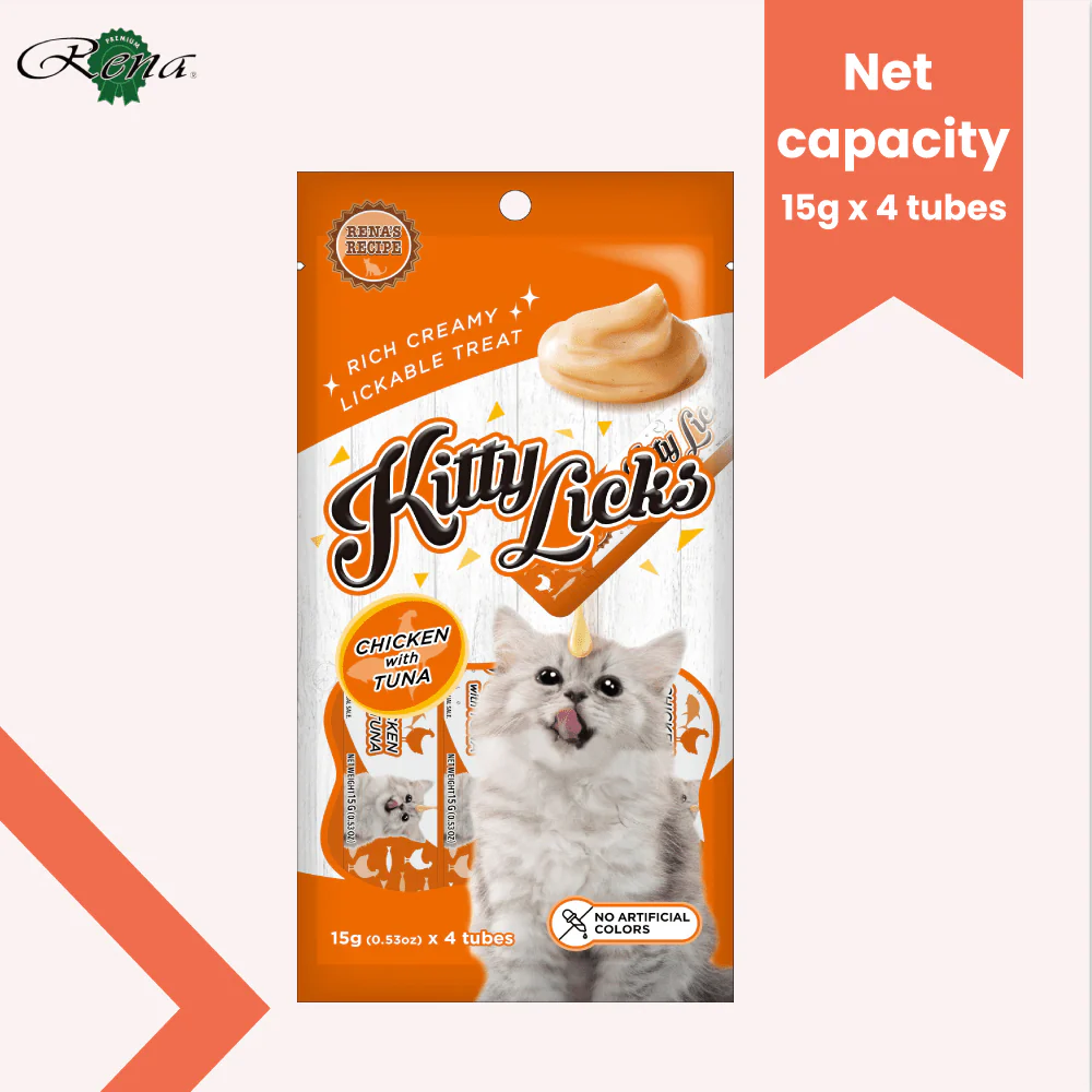 Kitty Licks Chicken Tuna Cat Treats - Image 3