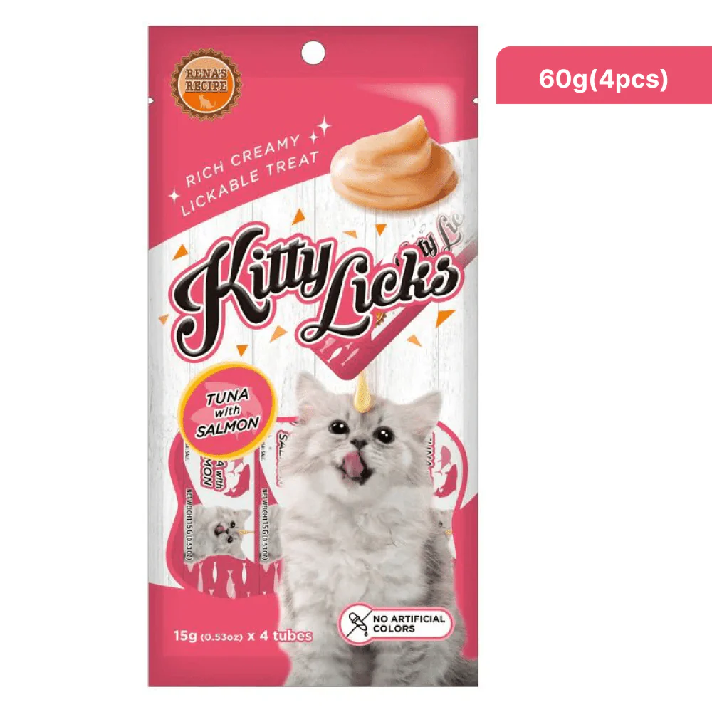 Kitty Licks Tuna and Tuna Salmon Cat Treats Combo - Image 10