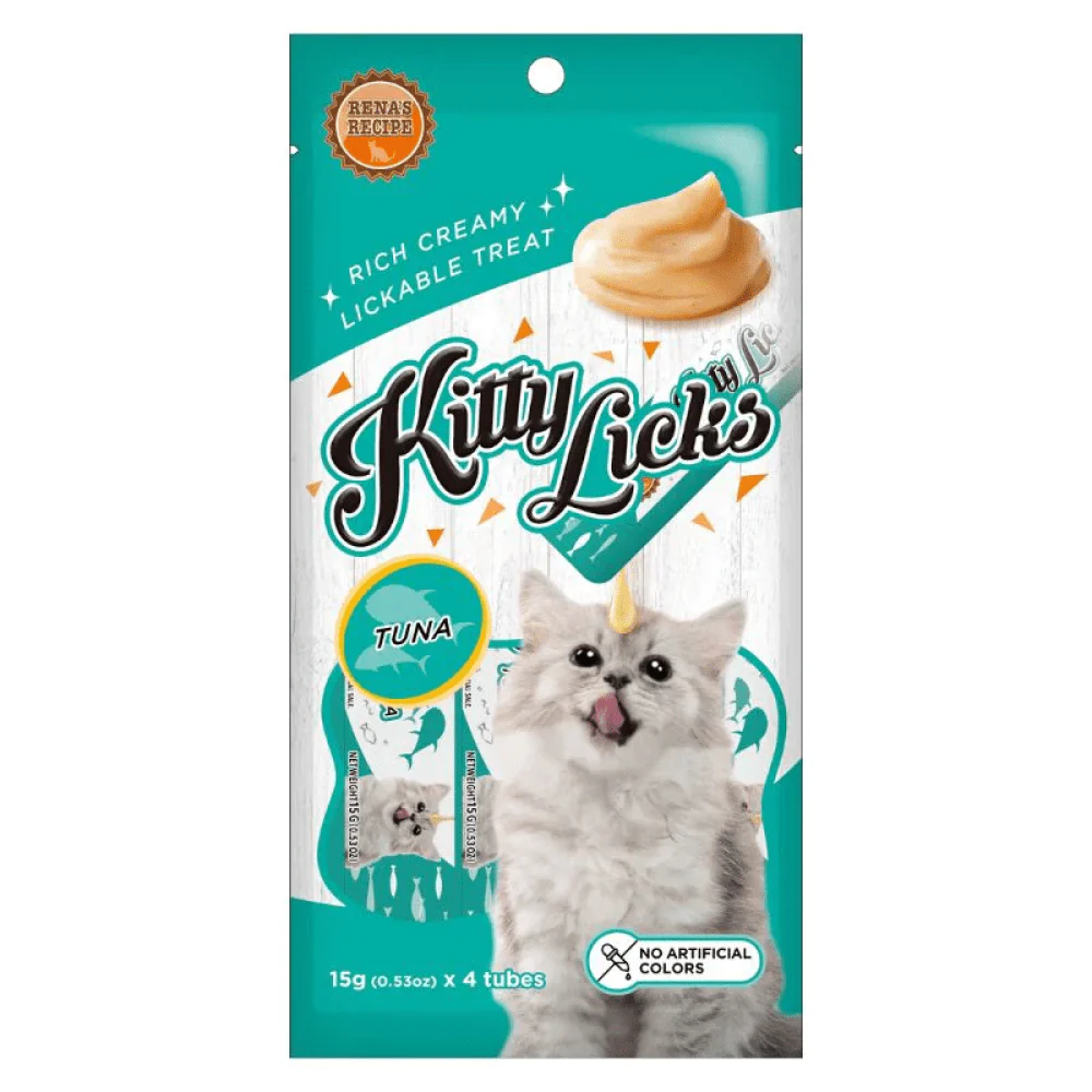 Kitty Licks Tuna and Tuna Salmon Cat Treats Combo - Image 3