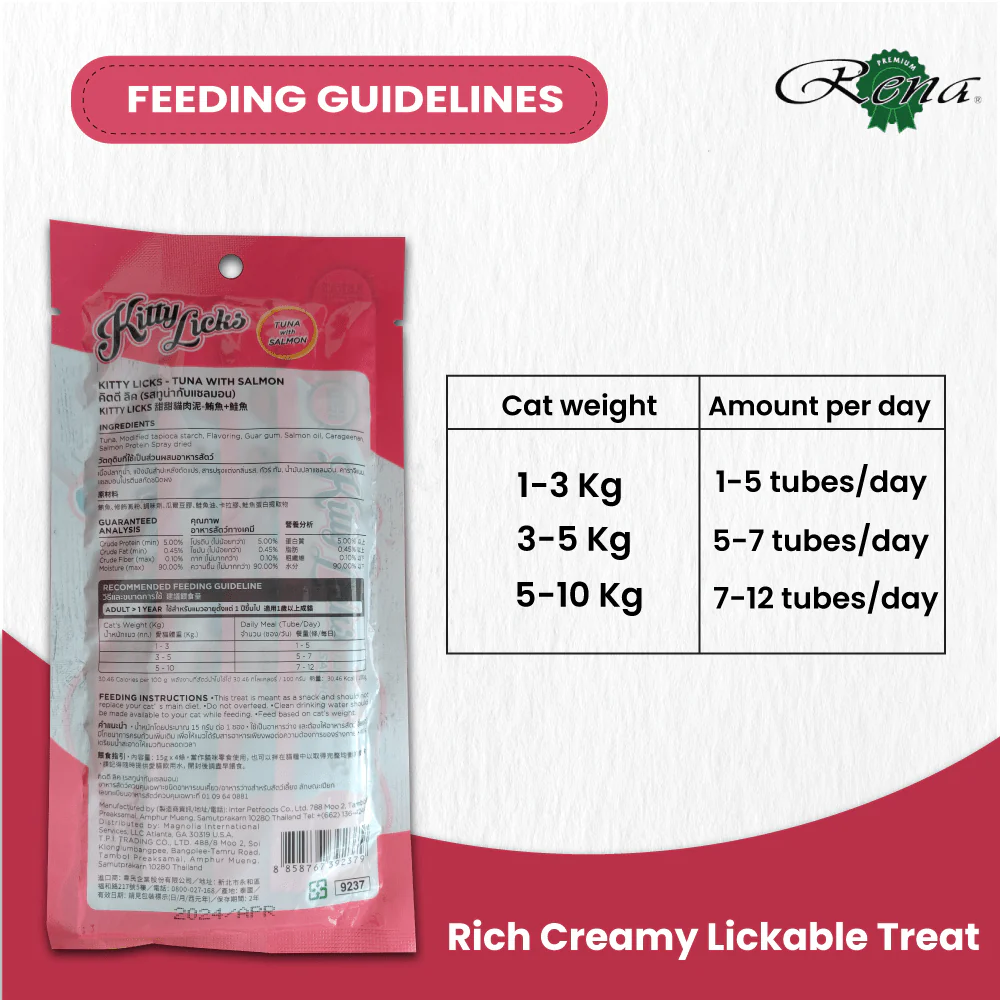 Kitty Licks Tuna Salmon and Chicken Liver Cat Treats Combo - Image 7