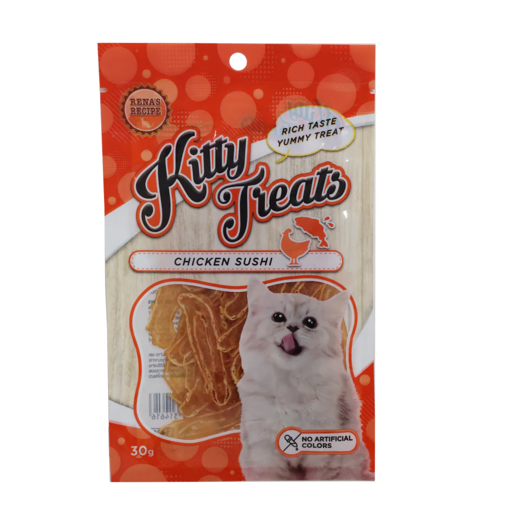 Kitty Treats Chicken Sushi and Chicken with Scallop Flavour Cat Treats Combo - Image 6