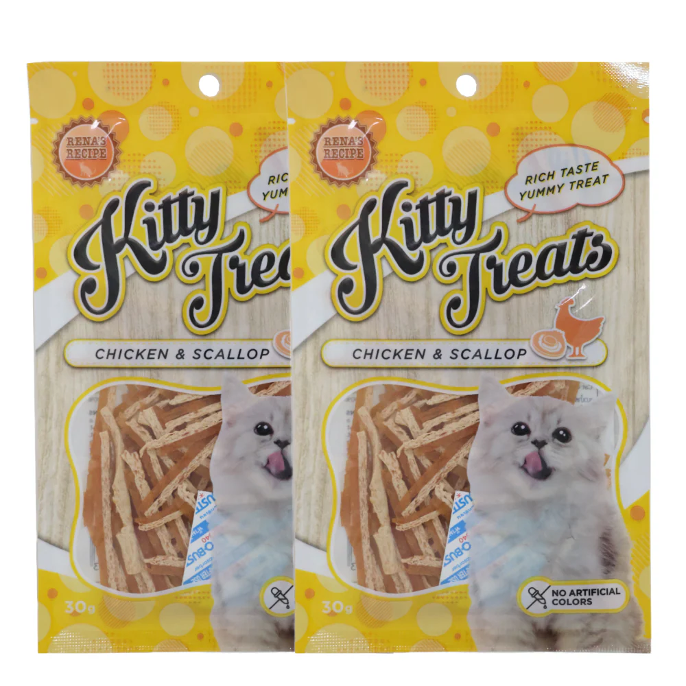 Kitty Treats Chicken with Scallop Flavour Cat Treats - Image 6