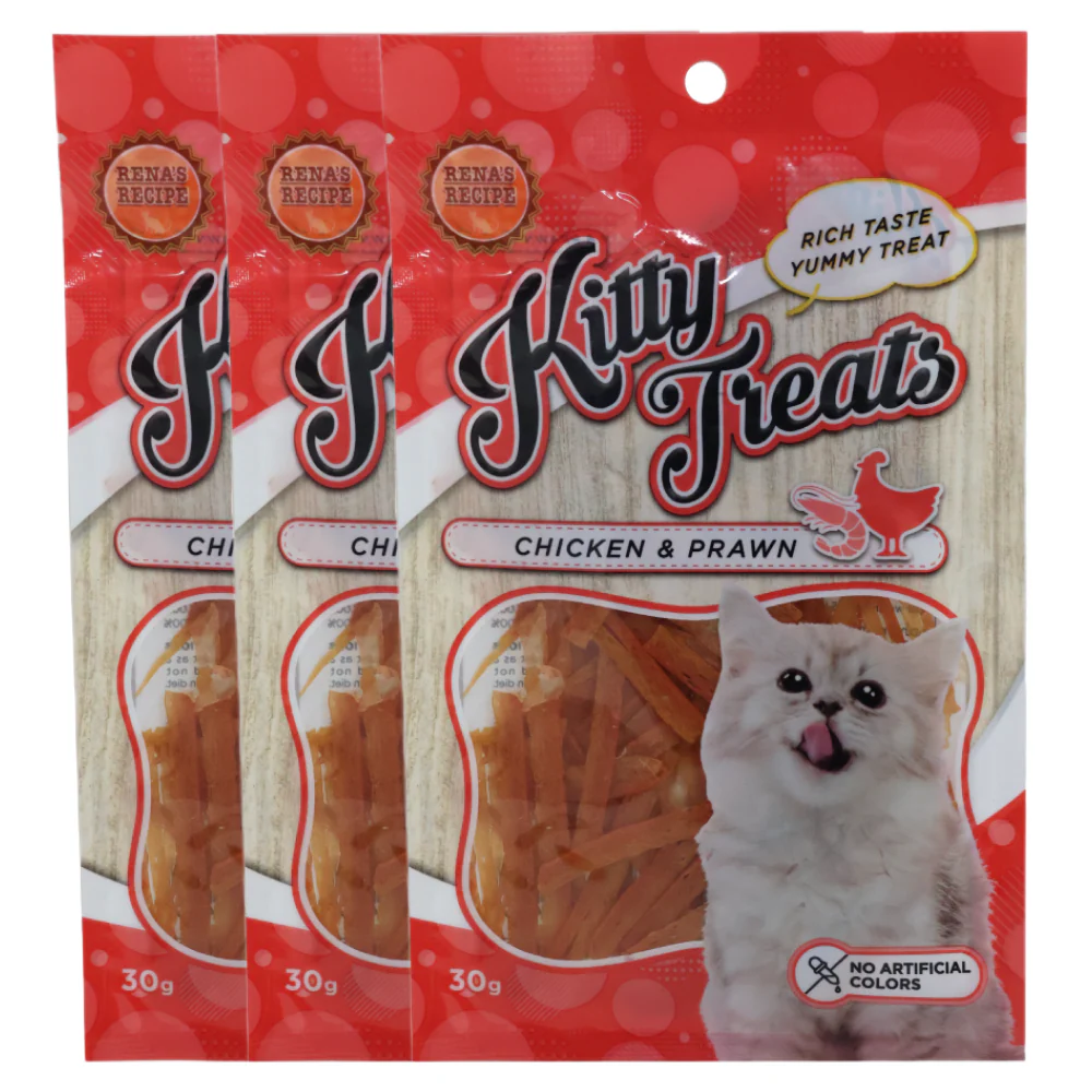 Kitty Treats Chicken with Shrimp Flavour Cat Treats - Image 5