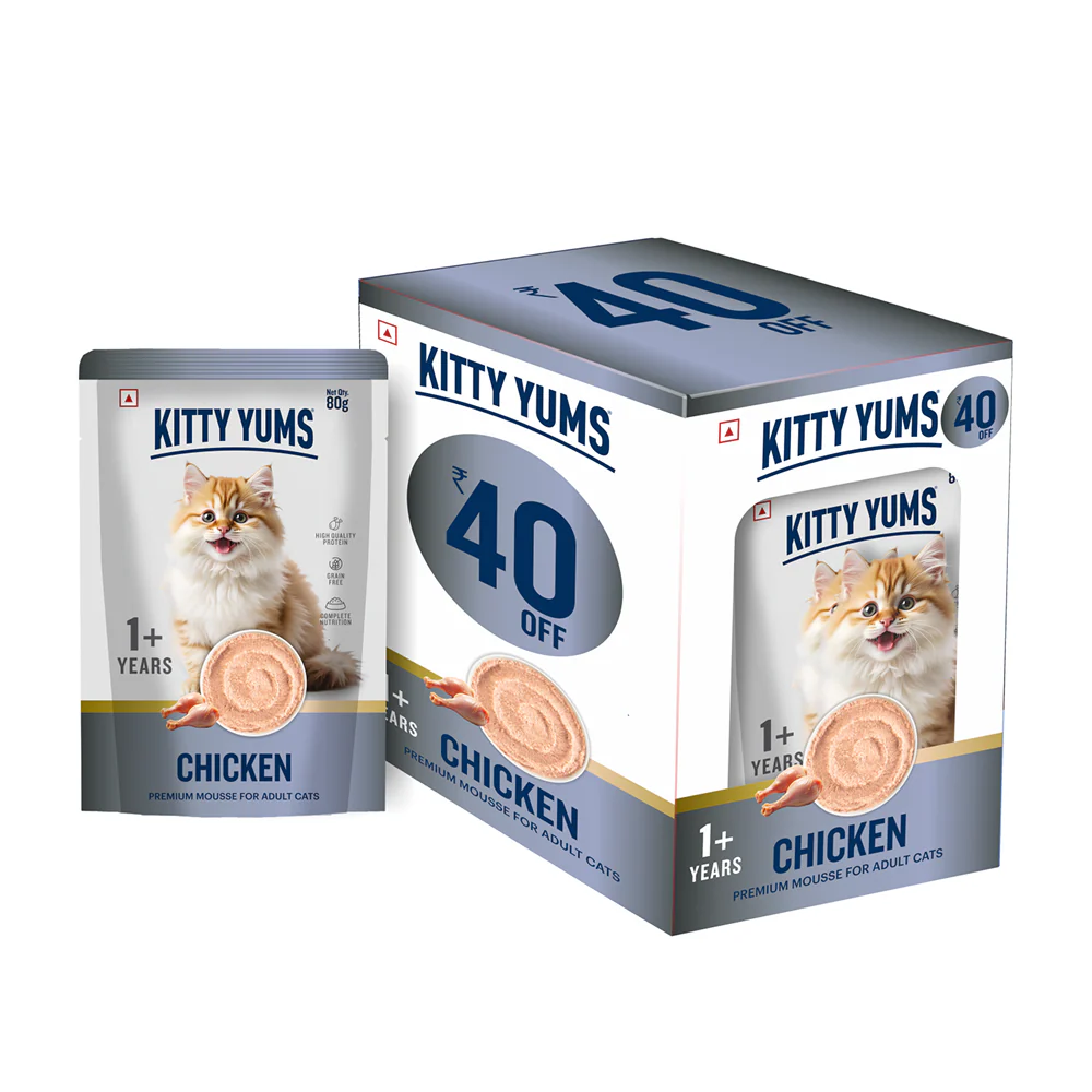 Kitty Yum Chicken Mousse Adult Cat Wet Food - Image 12