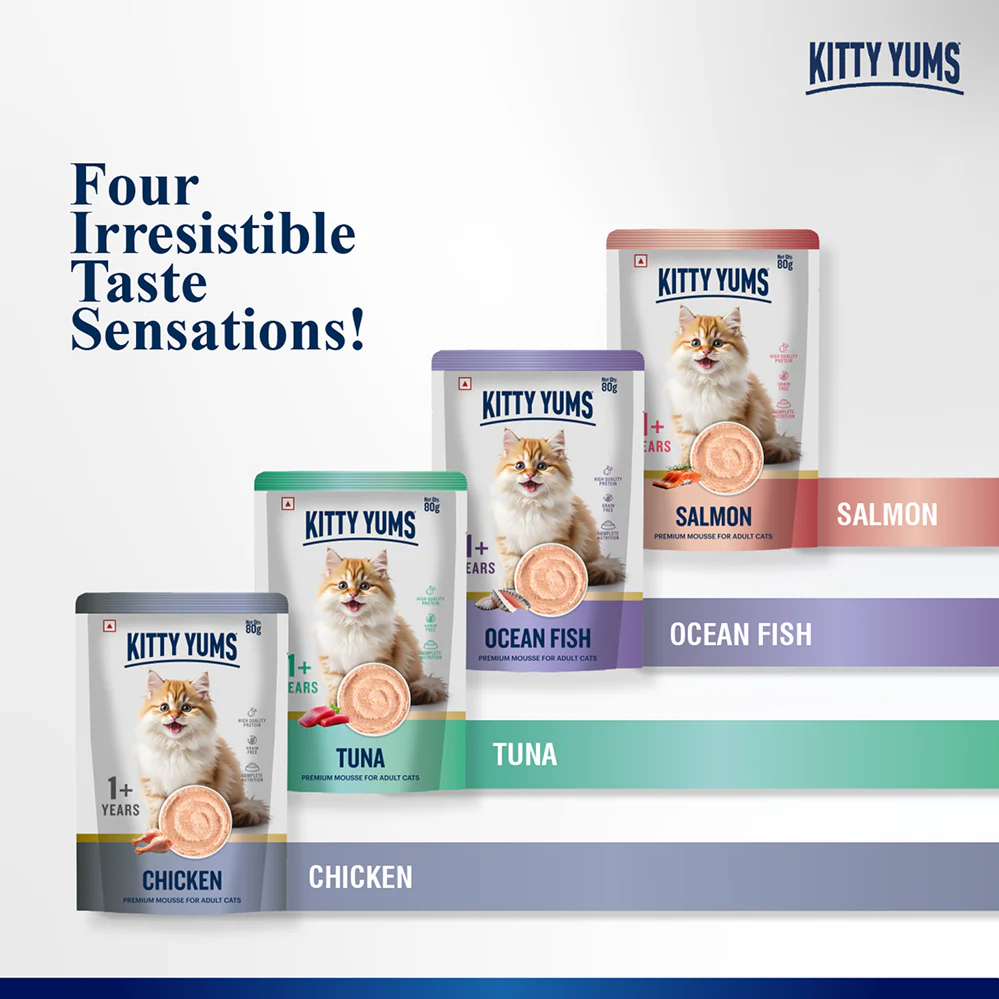 Kitty Yum Chicken Mousse Adult Cat Wet Food - Image 14