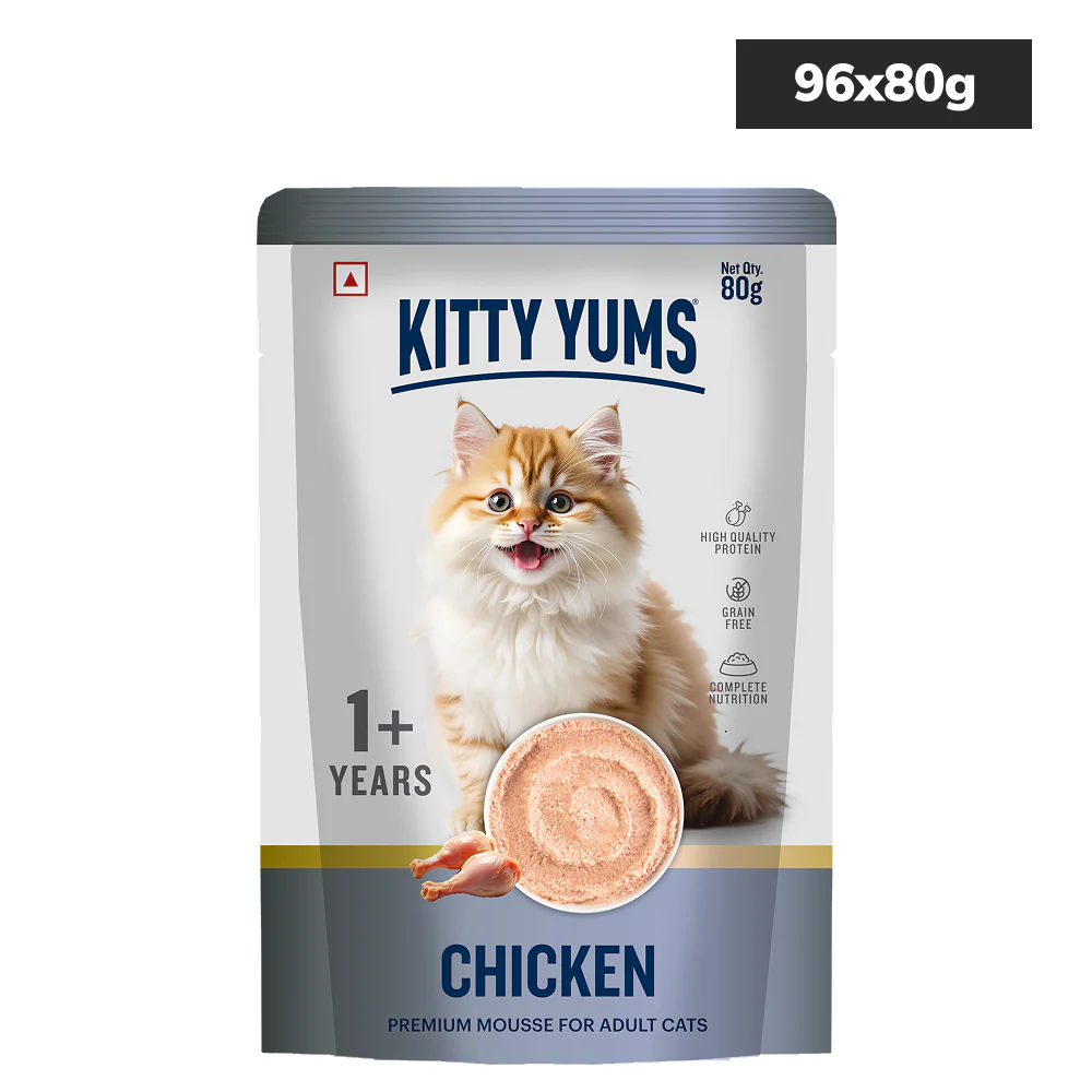 Kitty Yum Chicken Mousse Adult Cat Wet Food - Image 9