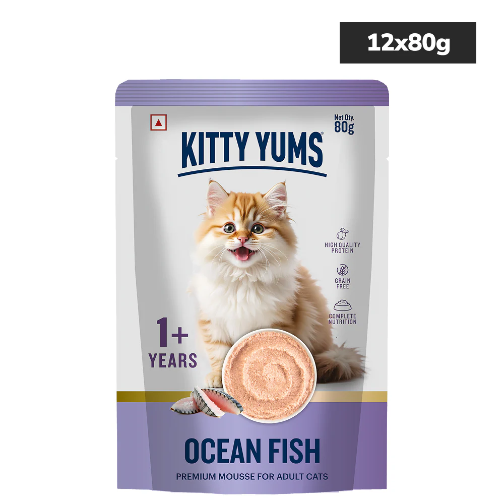Kitty Yum Ocean Fish Mousse Adult Cat Wet Food - Image 5