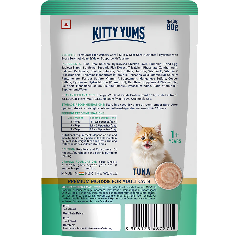 Kitty Yum Tuna Mousse Adult Cat Wet Food - Image 12
