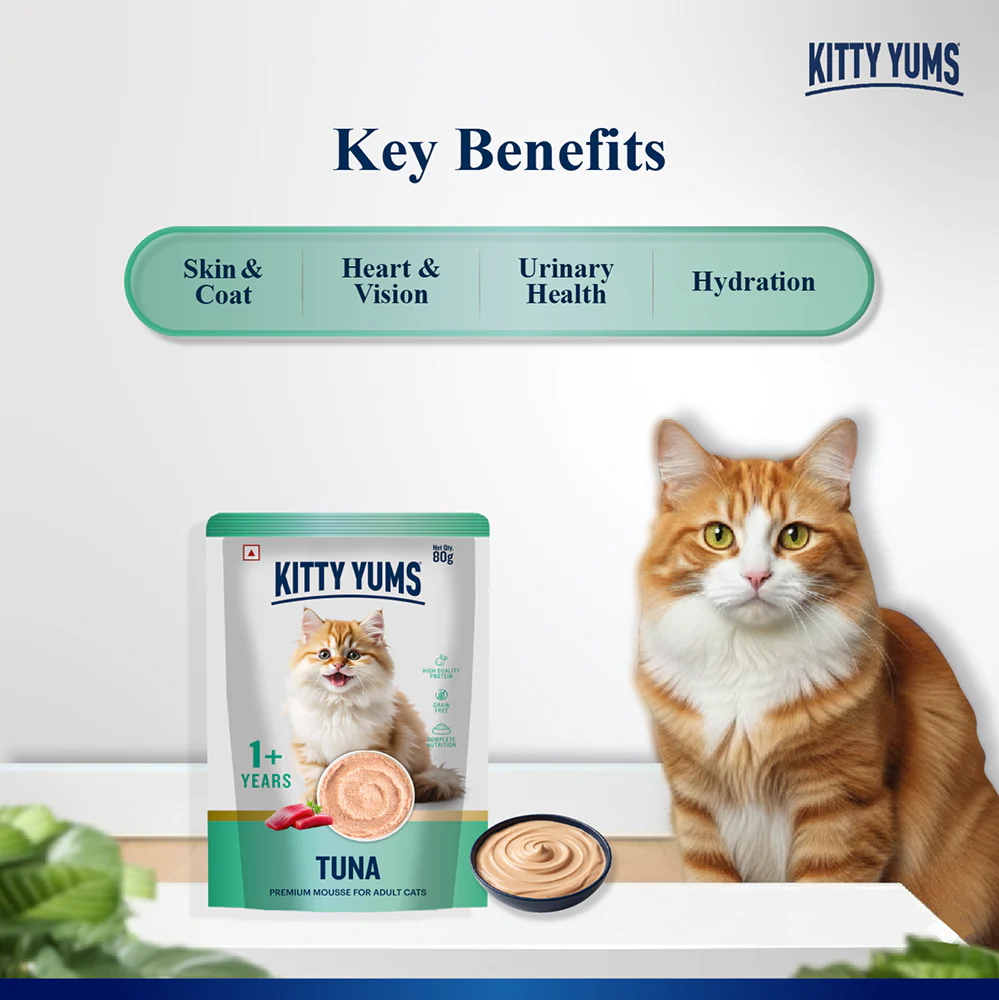 Kitty Yum Tuna Mousse Adult Cat Wet Food - Image 7