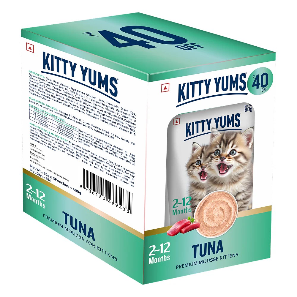Kitty Yum Tuna Mousse Kitten Cat Wet Food - Image 15