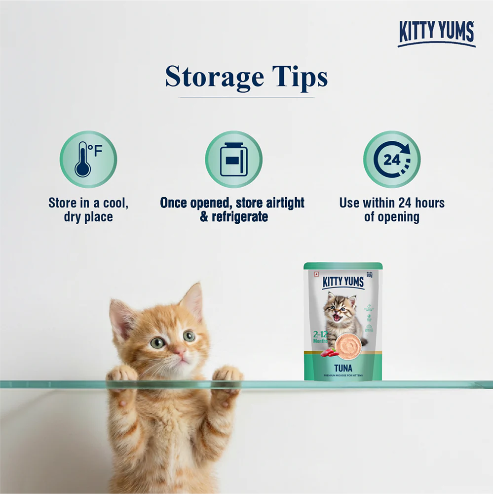 Kitty Yum Tuna Mousse Kitten Cat Wet Food - Image 2