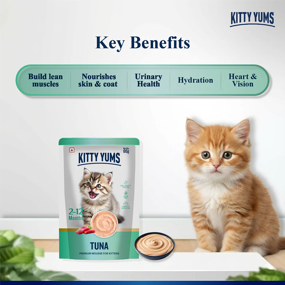 Kitty Yum Tuna Mousse Kitten Cat Wet Food - Image 6