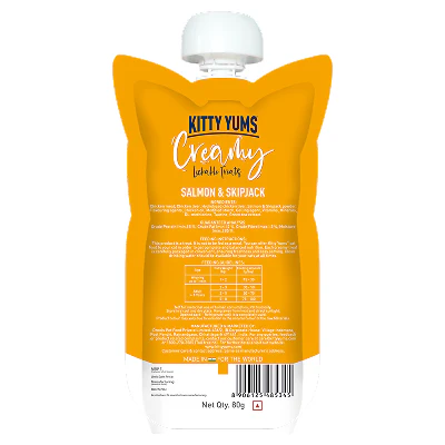 Kitty Yums Lickable Salmon & Skipjack Creamy Cat Treat - Image 10