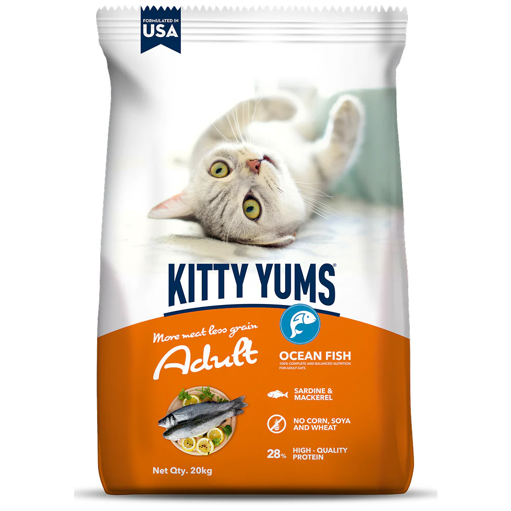Kitty Yums Ocean Fish Adult (1+ years) Cat Dry Food - Image 12