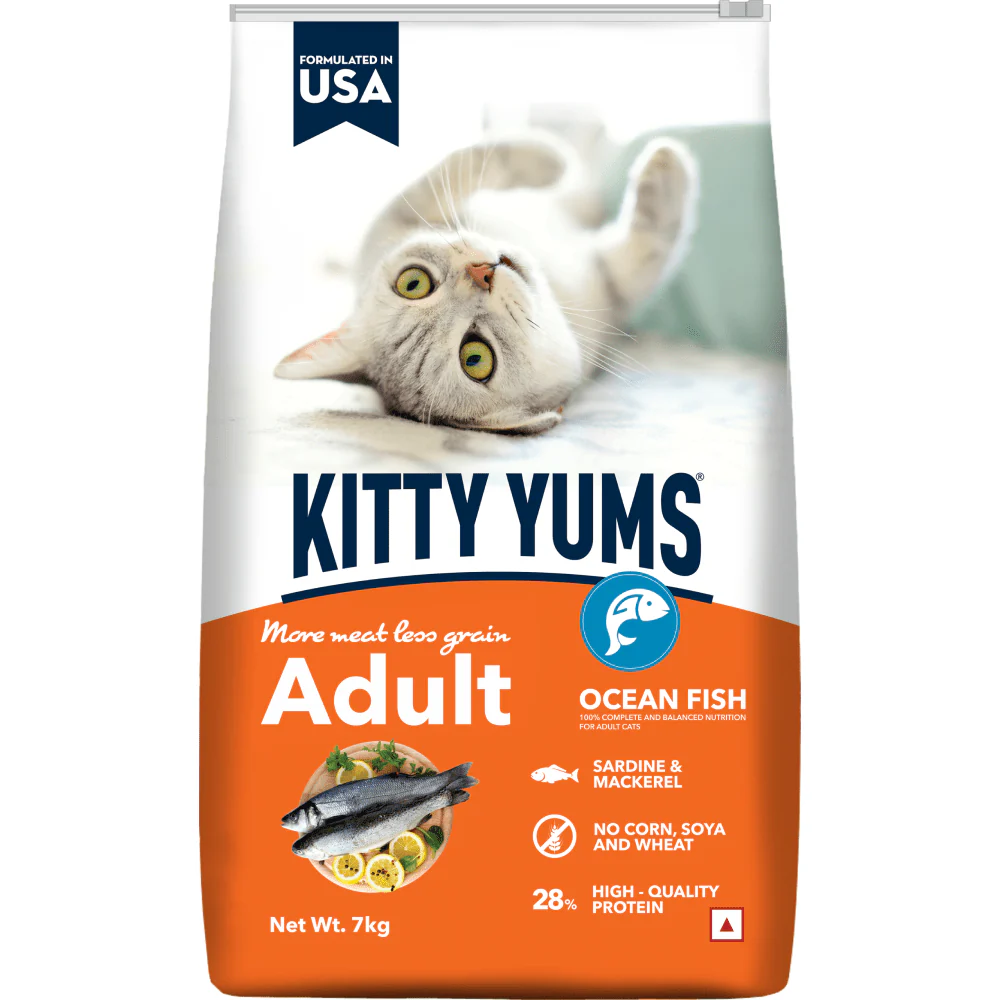 Kitty Yums Ocean Fish Adult (1+ years) Cat Dry Food - Image 7