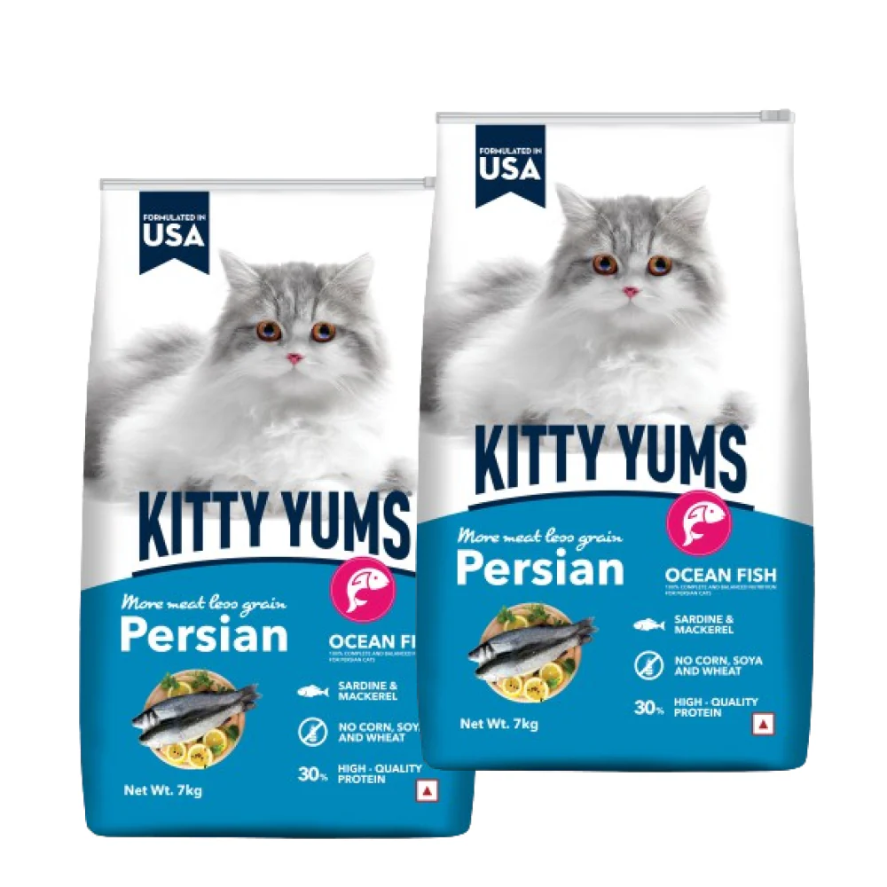 Kitty Yums Ocean Fish Persian Cat Dry Food - Image 12