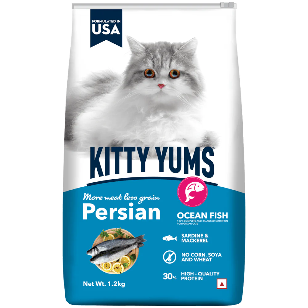 Kitty Yums Ocean Fish Persian Cat Dry Food - Image 4