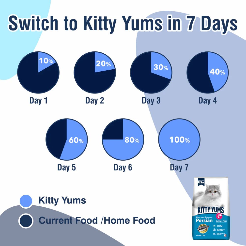 Kitty Yums Ocean Fish Persian Cat Dry Food - Image 6