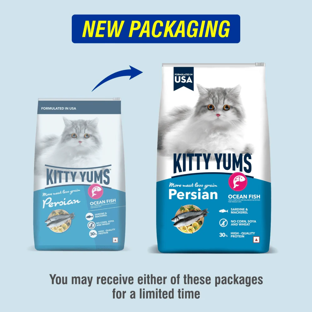 Kitty Yums Ocean Fish Persian Cat Dry Food - Image 9