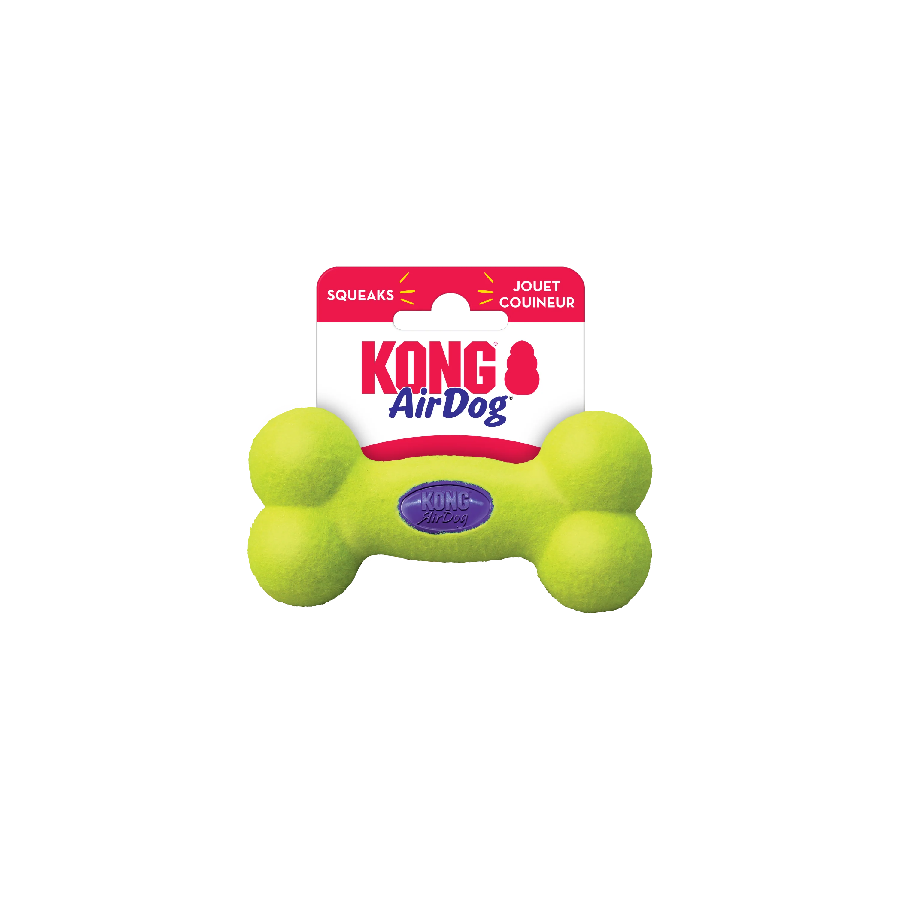 Kong AirDog Bone Toy for Dogs (Yellow) - Image 3