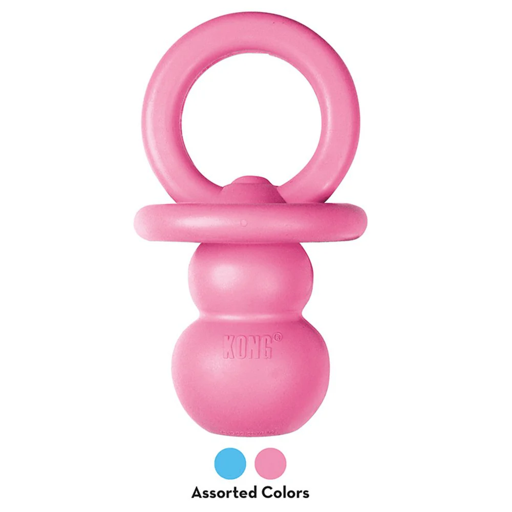 Kong Binkie Puppy Chew Toy for Dogs (Pink) - Image 3