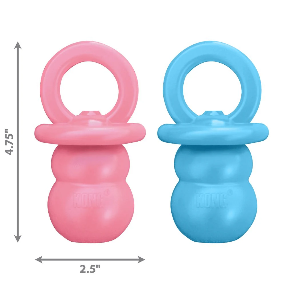 Kong Binkie Puppy Chew Toy for Dogs (Pink) - Image 4