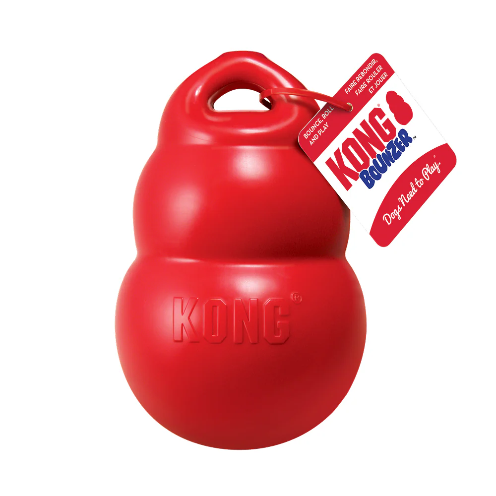 Kong Bounzer Toy for Dogs (Red) - Image 5