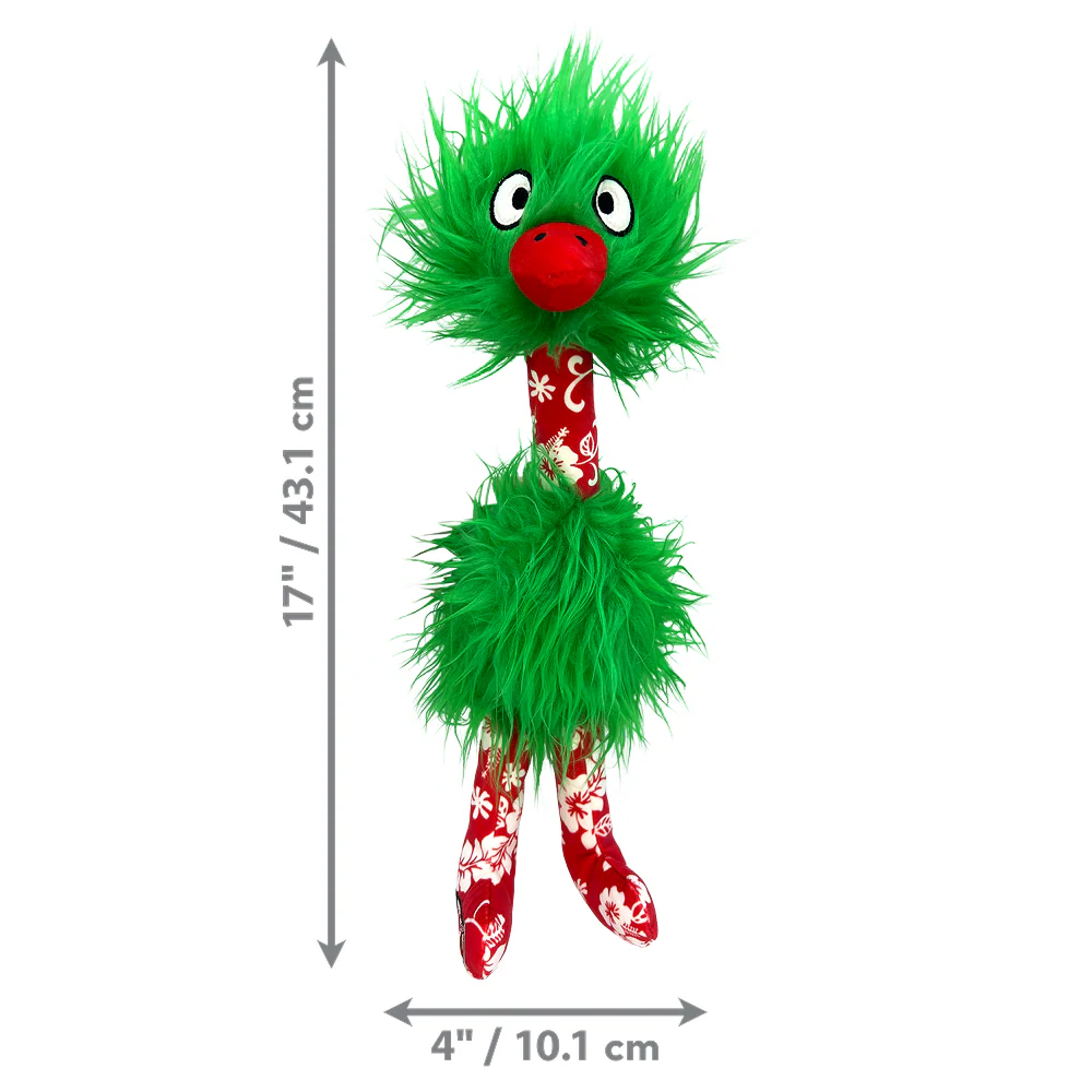 Kong Comfort Bird Toy for Dogs (Green) - Image 3