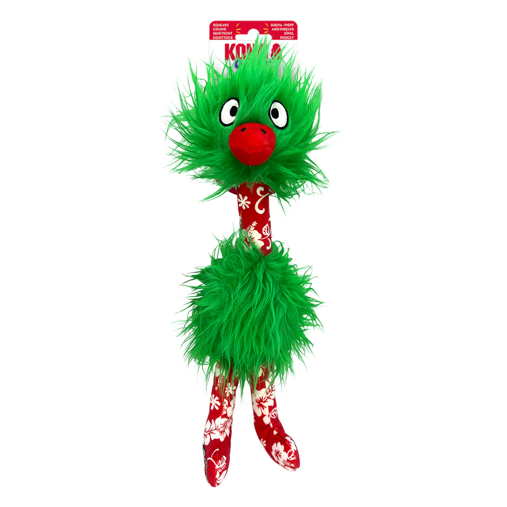 Kong Comfort Bird Toy for Dogs (Green) - Image 5