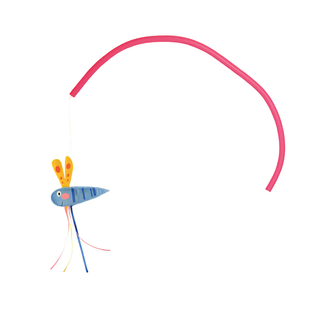 Kong Connects Benderz Dragonfly Toy for Cats (Multicolour) - Image 3