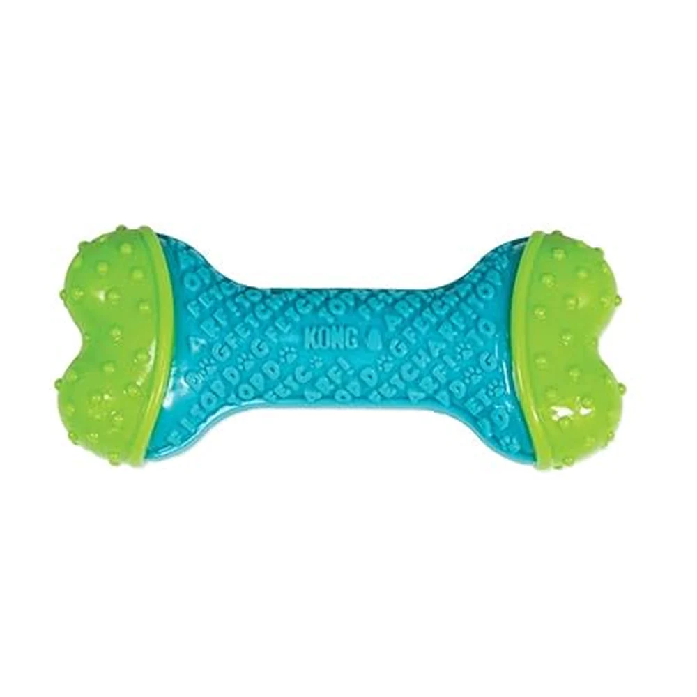 Kong CoreStrength Bone Toy for Dogs (Blue & Green)