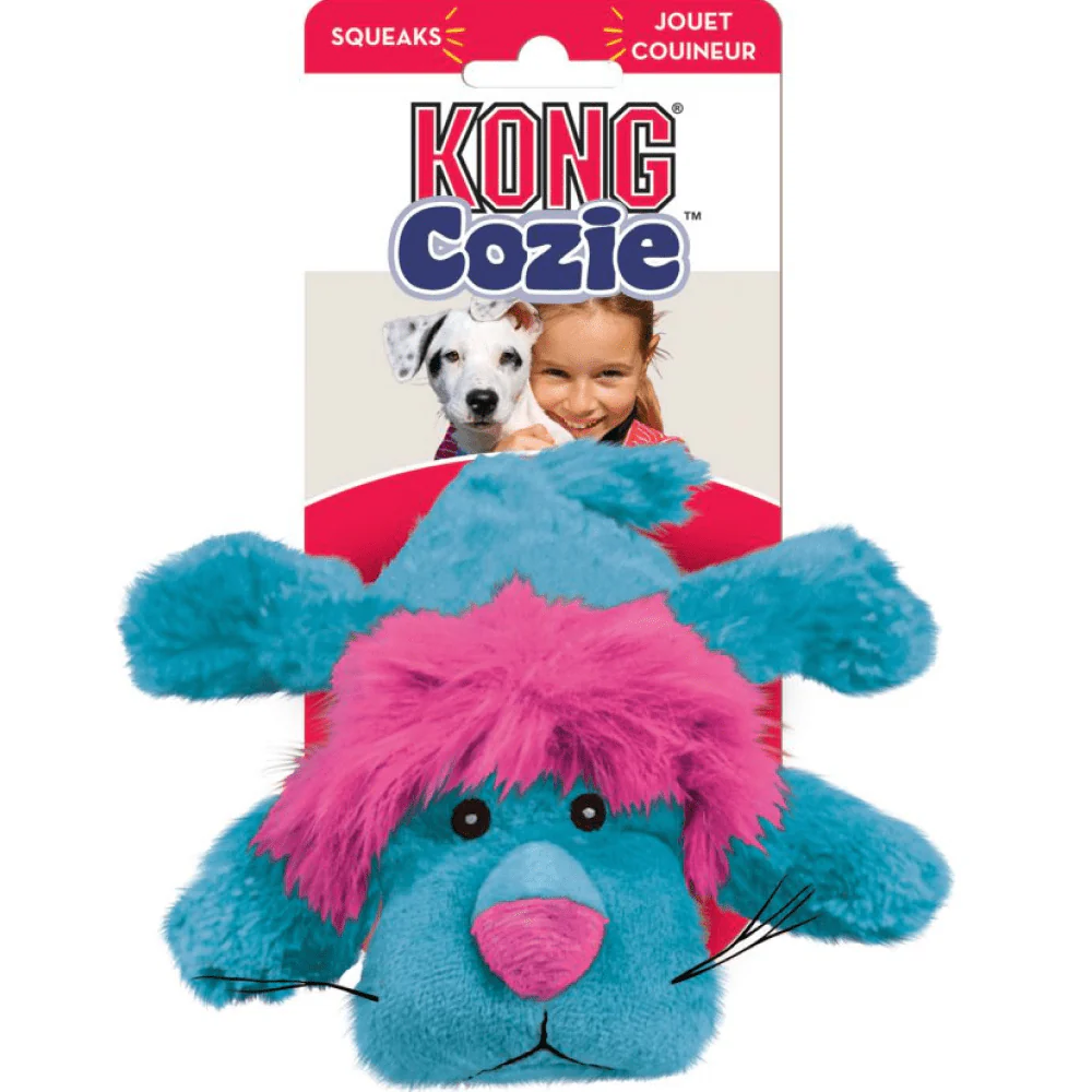 Kong Cozie King Lion Chew Toy for Dogs - Image 3