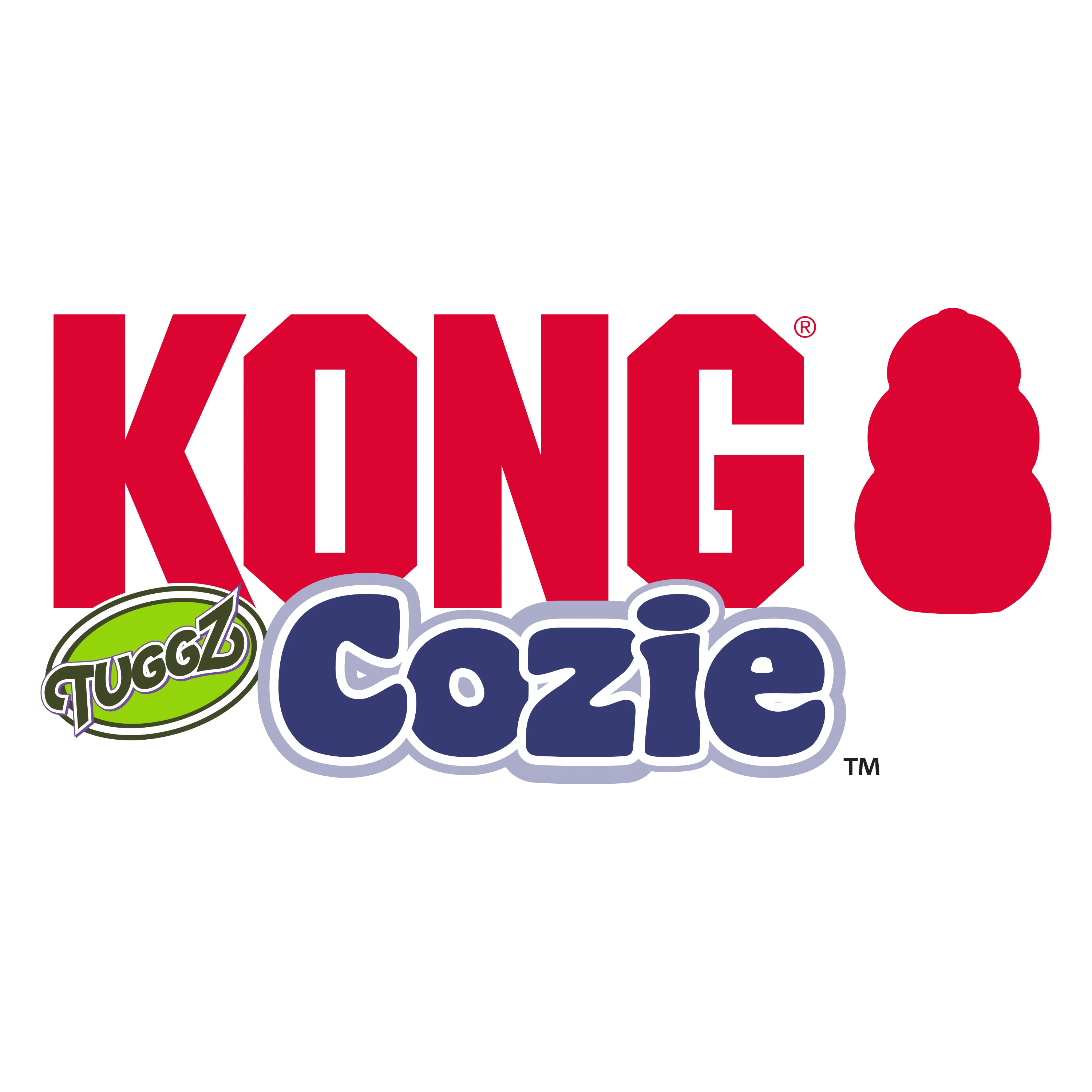 Kong Cozie Tuggz Cheetah Toy for Dogs (Yellow) - Image 5