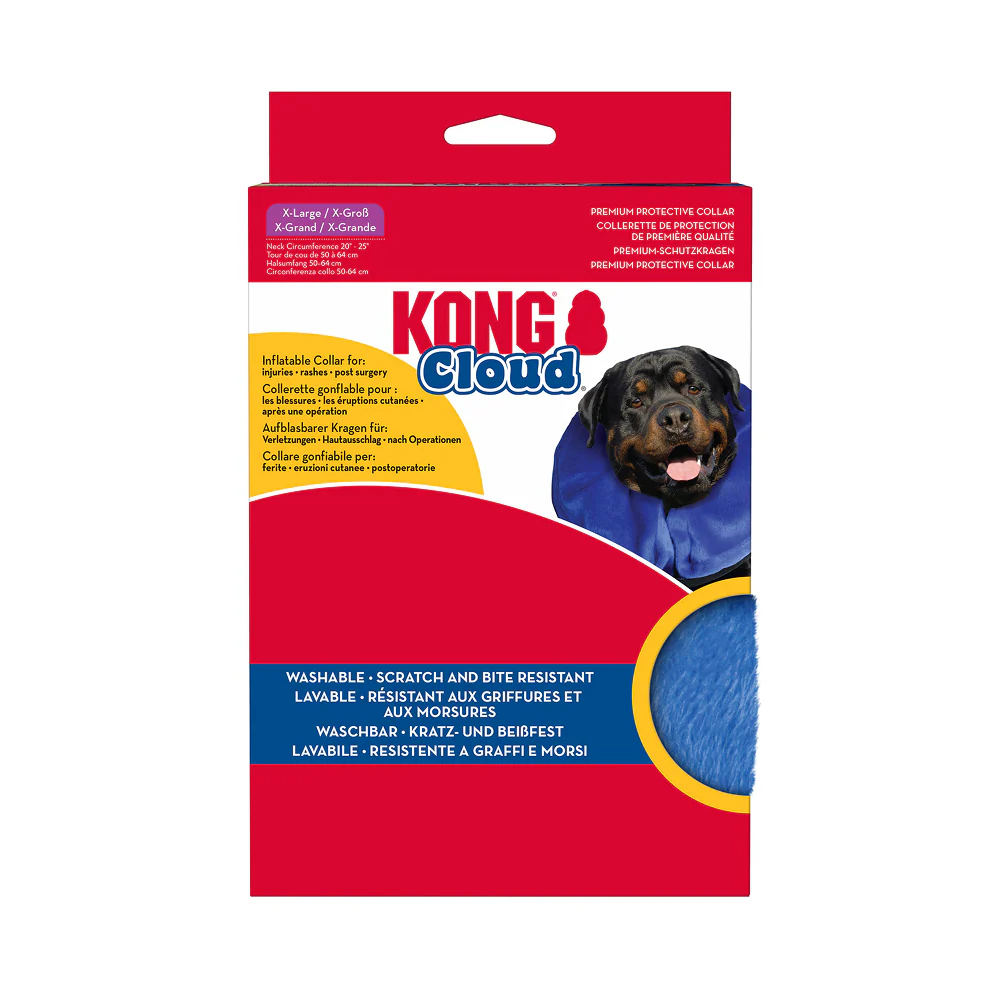 Kong E Collar Cloud Collar for Dogs (Blue) - Image 5