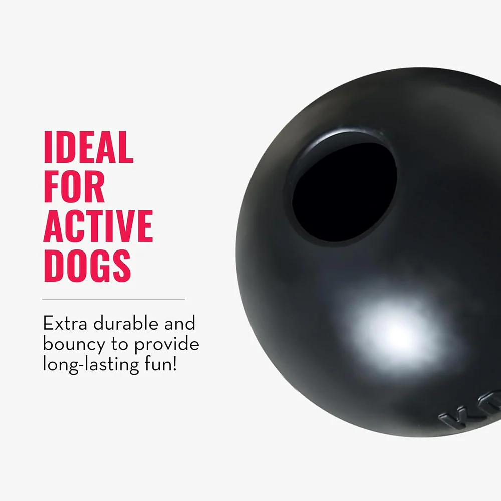 Kong Extreme Ball Toy for Dogs (Black) - Image 4