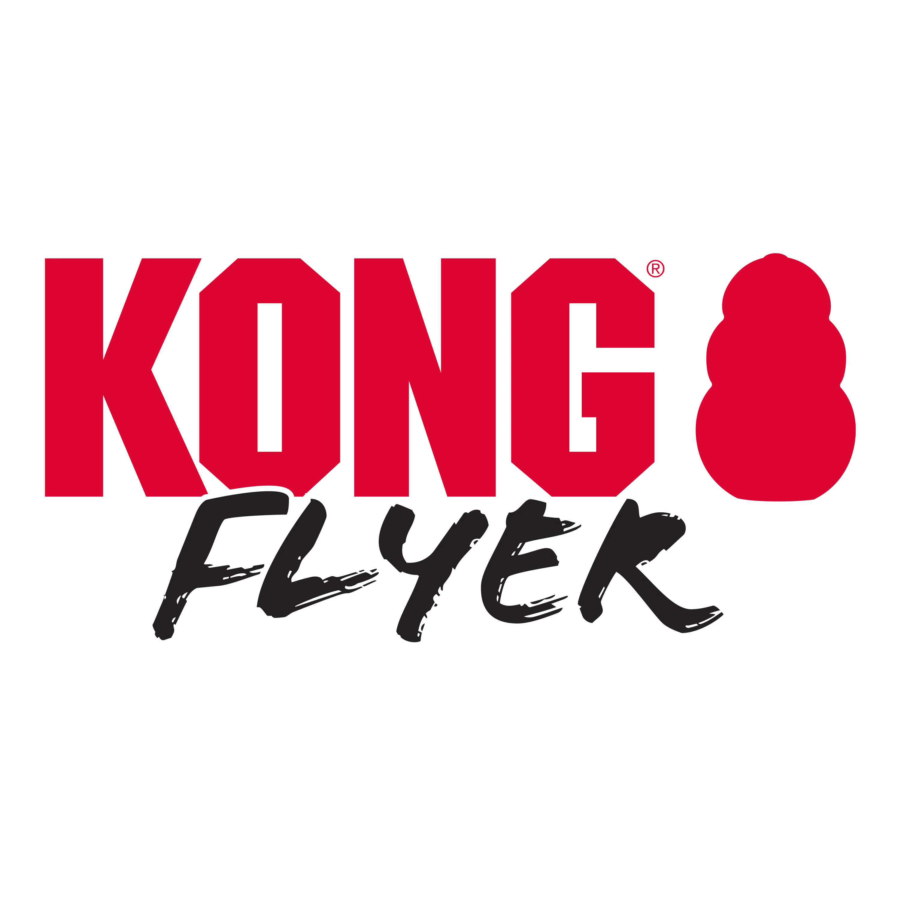 Kong Extreme Flyer Toy for Dogs (Black) - Image 4
