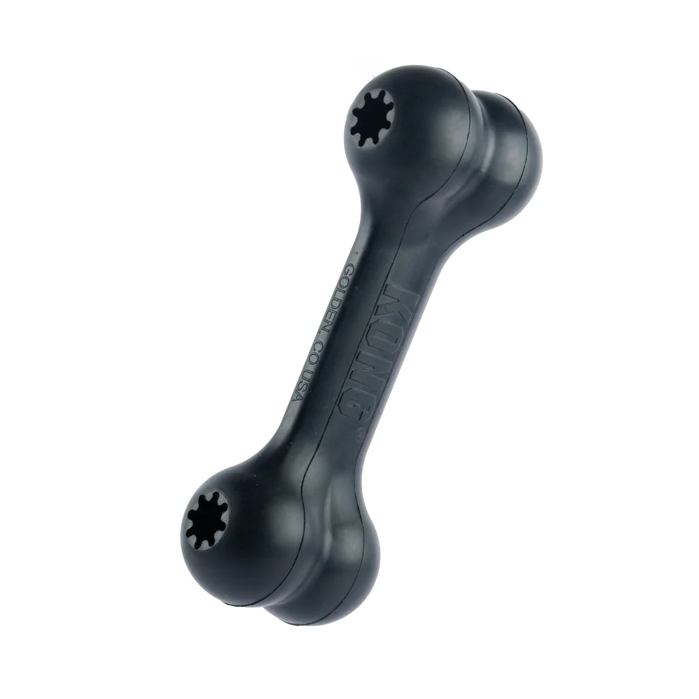 Kong Extreme Goodie Bone Toy for Dogs (Black) | For Aggressive Chewers - Image 4