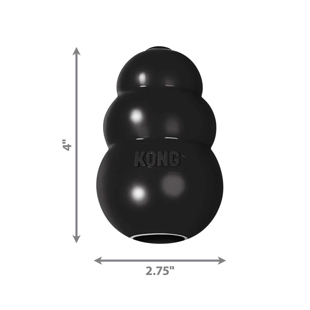 Kong Extreme Toy for Dogs (Black) | For Aggressive Chewers - Image 7