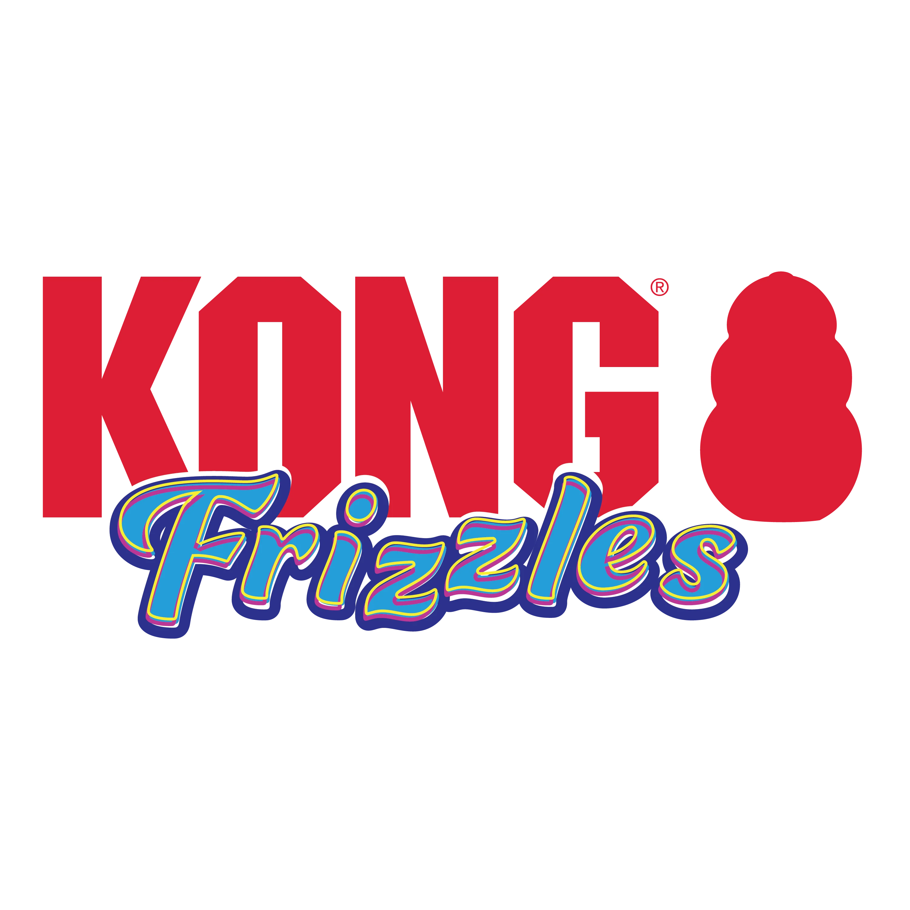 Kong Frizzles Yeti Toy for Dogs (White) - Image 4