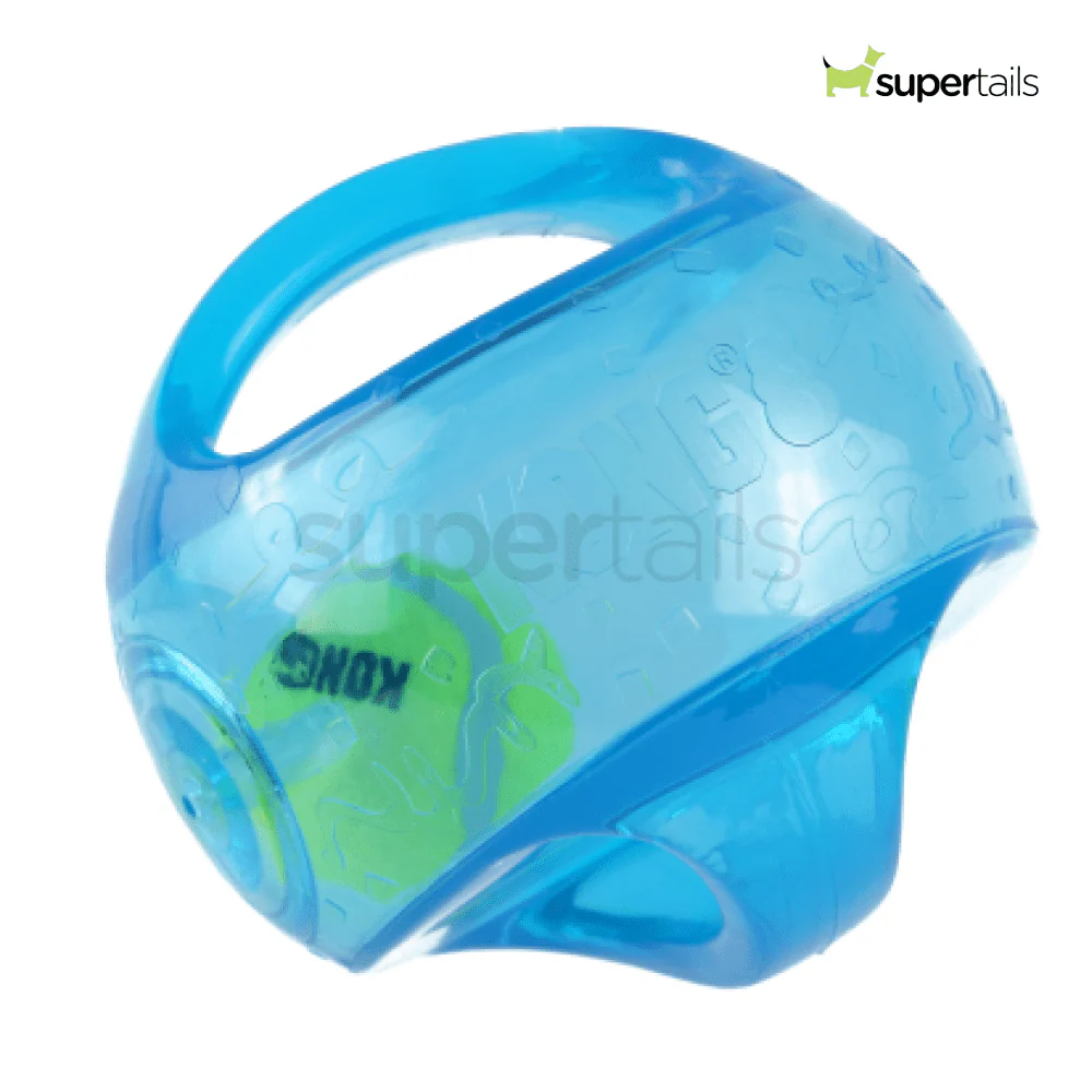 Kong Jumbler Ball Toy for Dogs (Blue) - Image 3