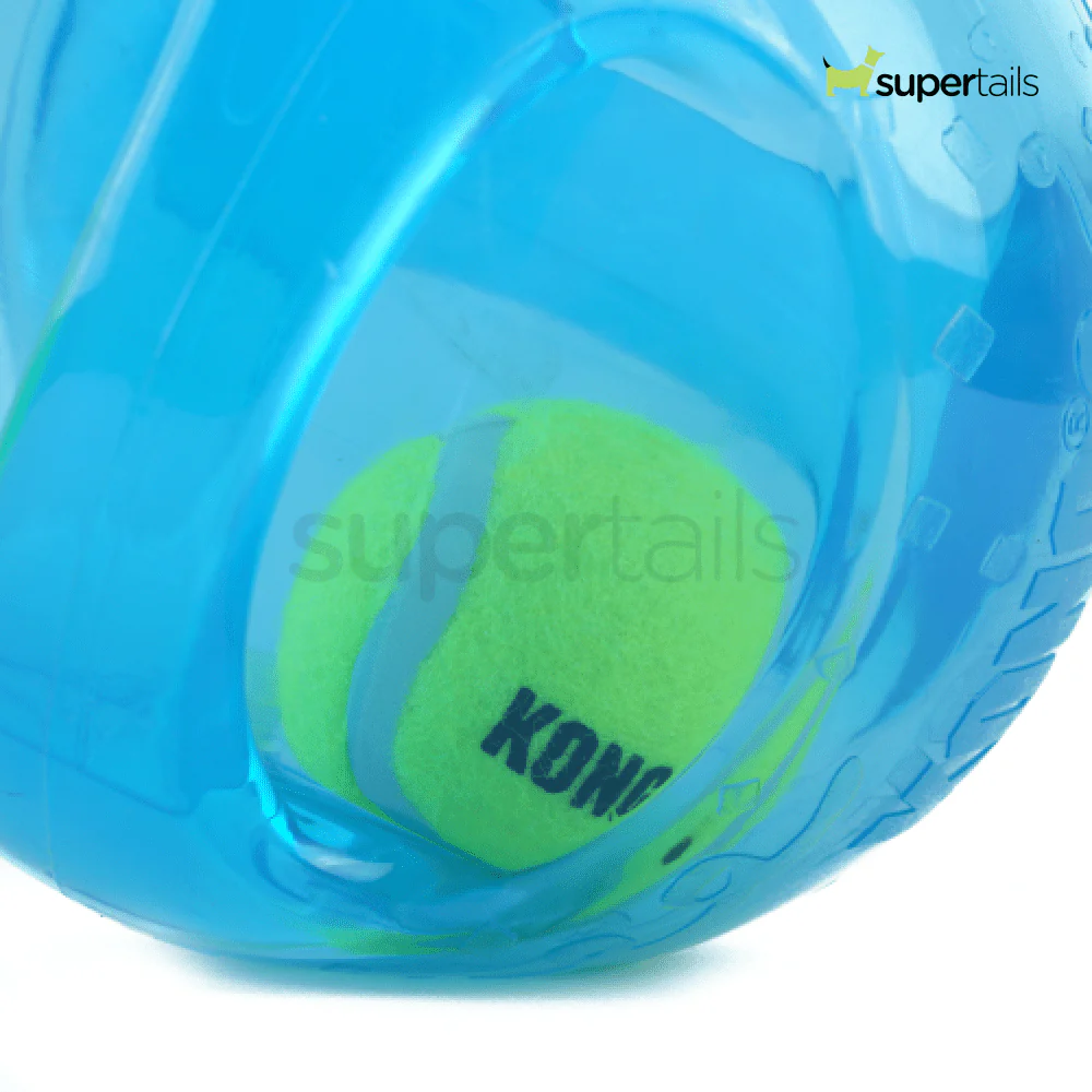 Kong Jumbler Ball Toy for Dogs (Blue) - Image 4