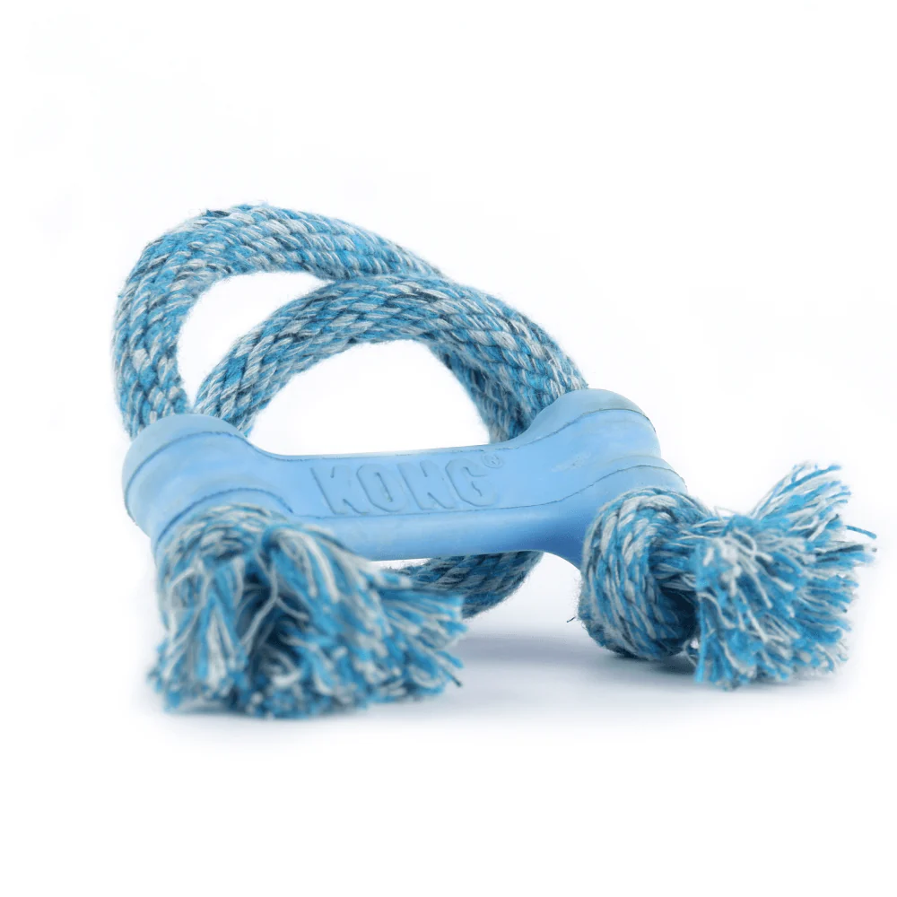 Kong Puppy Goodie Bone Toy with Rope for Dogs - Image 3