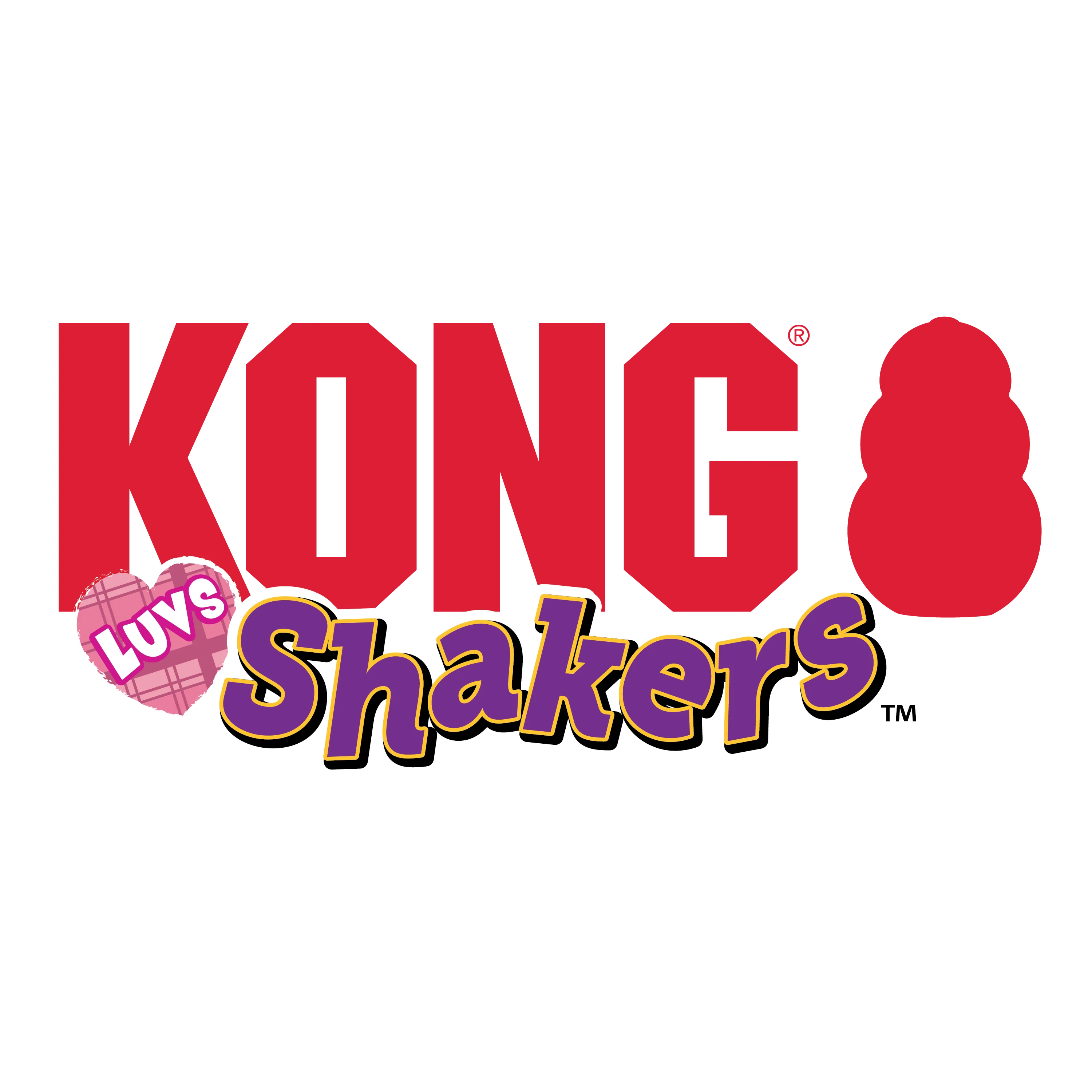 Kong Shakers Luvs Reindeer Toy for Dogs (Red & Green) - Image 4
