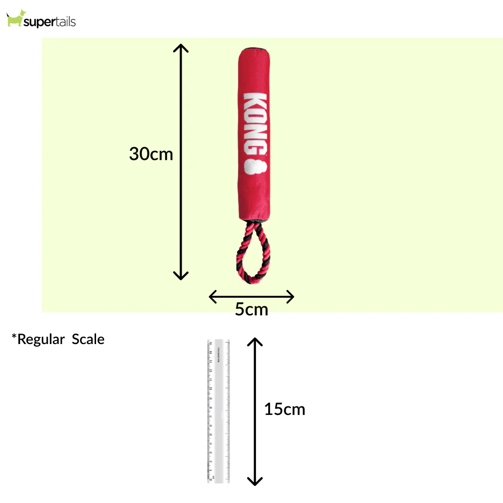 Kong Signature Stick with Rope Toy for Dogs - Image 2