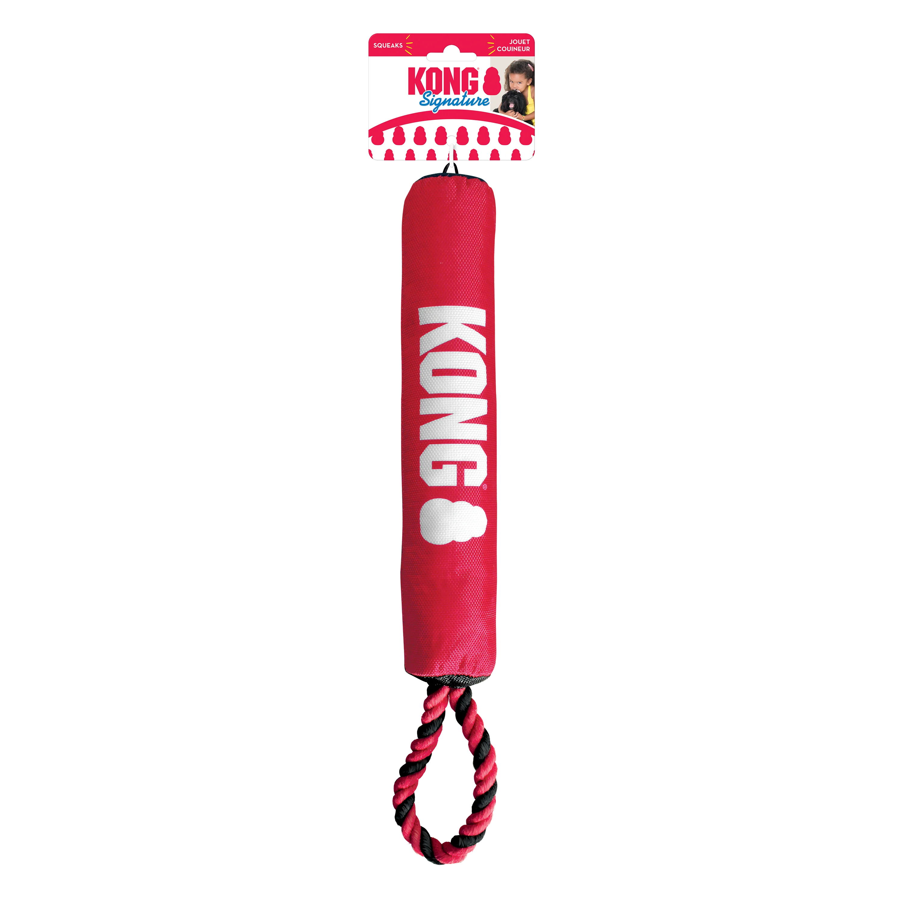 Kong Signature Stick with Rope Toy for Dogs - Image 4