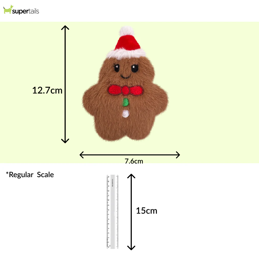 Kong Snuzzles Mini Gingerbread Toy for Dogs - Image 2